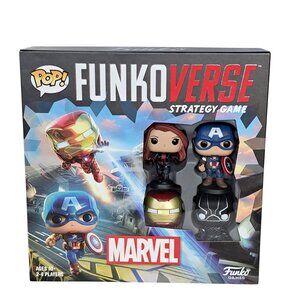 Funkoverse Marvel Avengers Strategy Board Game Funko Pop Vinyl